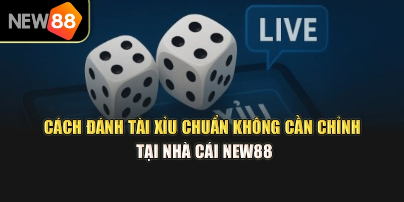 Cách Đánh Tài Xỉu Chuẩn Không Cần Chỉnh Tại Nhà Cái New88