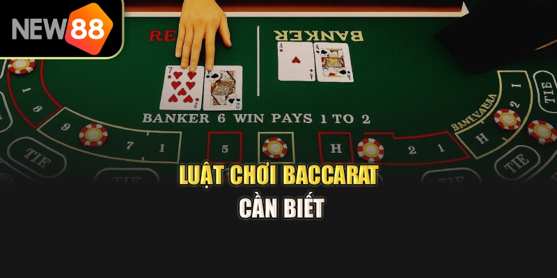 Luật chơi baccarat cần biết